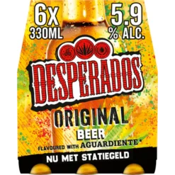 Desperados Original Bier Fles 6 x 330ml