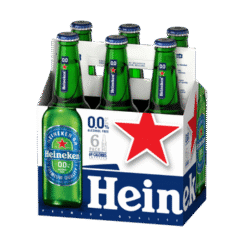 Heineken 0.0 (alcoholvrij bier) (6x0,25l)