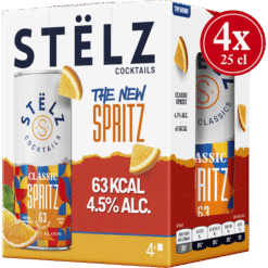 STËLZ - Hard Seltzer - Mixed Classics Spritz - 4 x 250ML